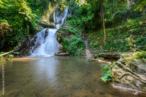 small waterfall in Thailand