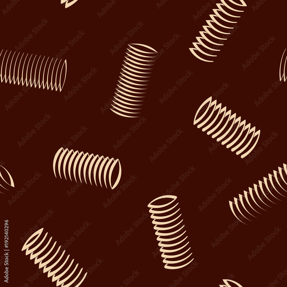Seamless pattern with Springs for your design Seamless pattern with Springs for your design