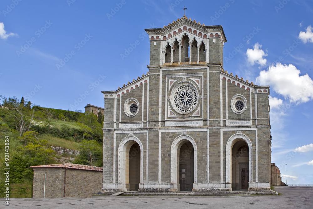 St. Margaret's Basilica. Cortona. Italy