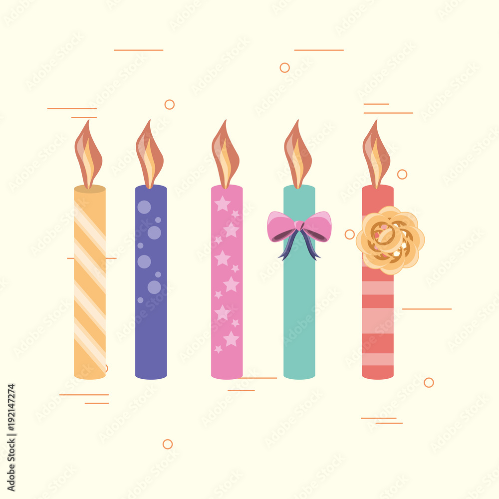 Fototapeta premium Happy birthday design 
