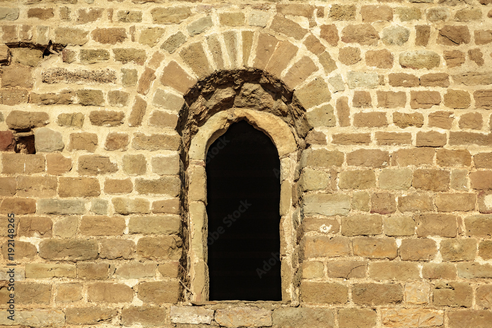 Castle window close-up