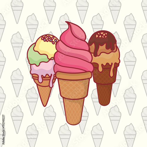 Ice cream design