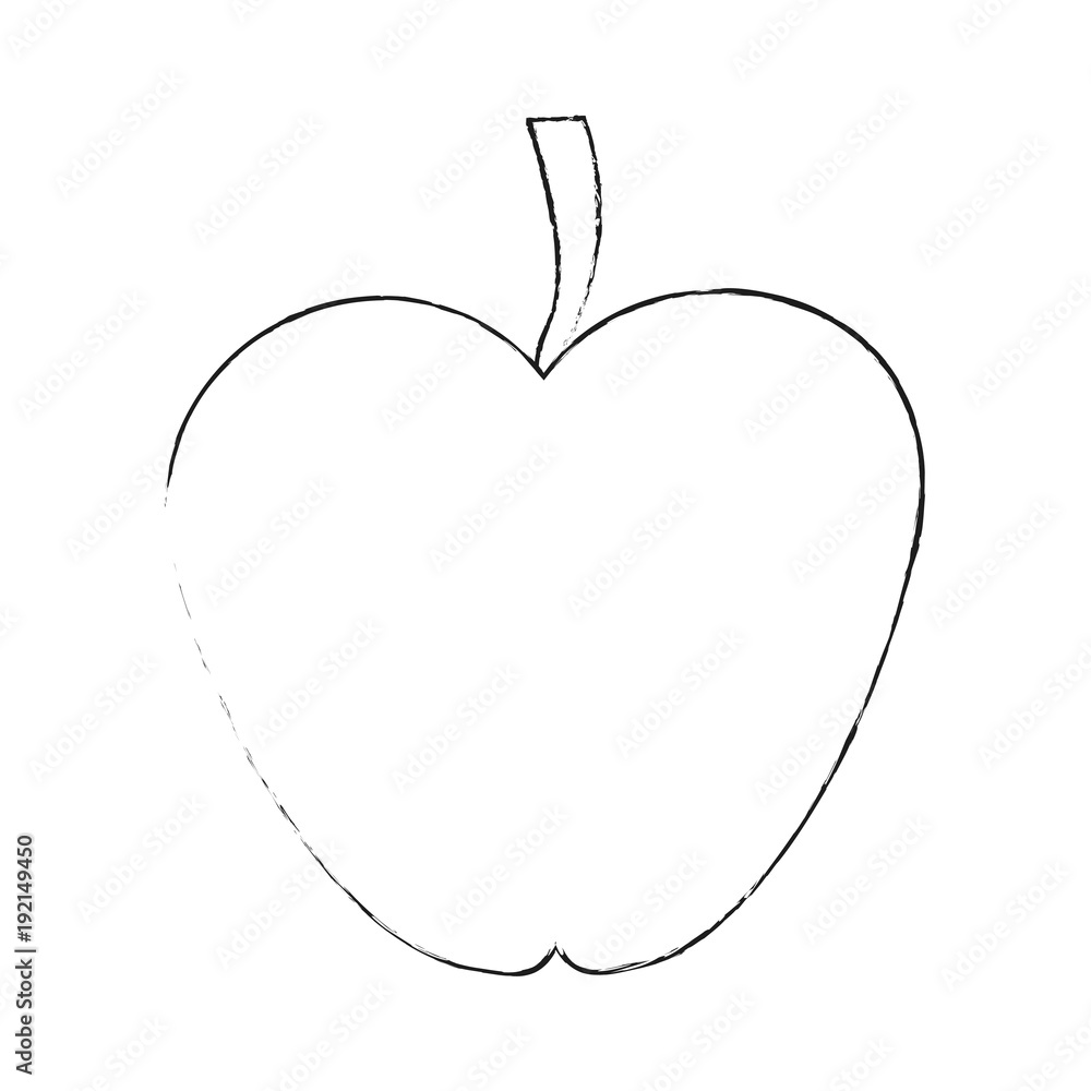 Apple fruit isolated icon vector illustration graphic design Apple fruit isolated icon vector illustration graphic design