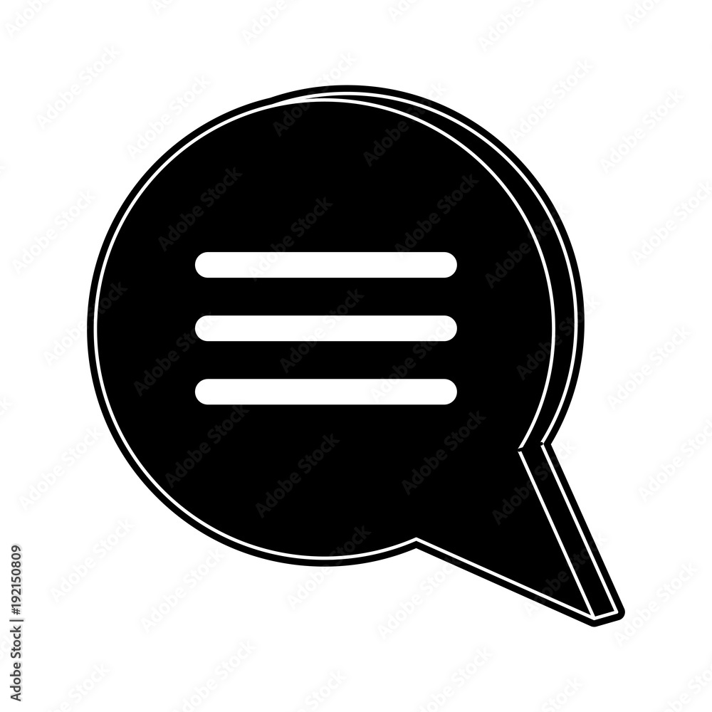 Chat bubble symbol icon vector illustration graphic design Chat bubble symbol icon vector illustration graphic design