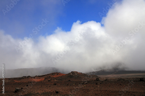 Volcano area in Piton de la Fournaise, Reunion
