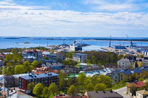 Hanko city view, Finland