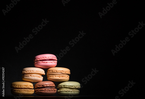 assortment of colorful macaroons