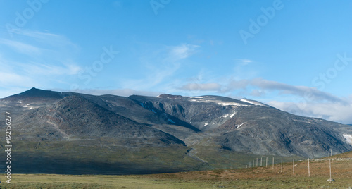 Mountains in Jotunheimen National Park  Norway