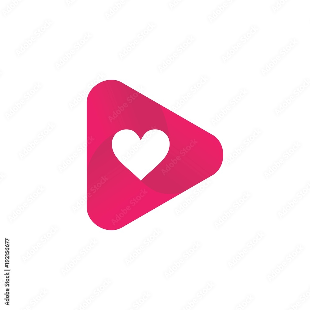 Love music logo icon Love music logo icon