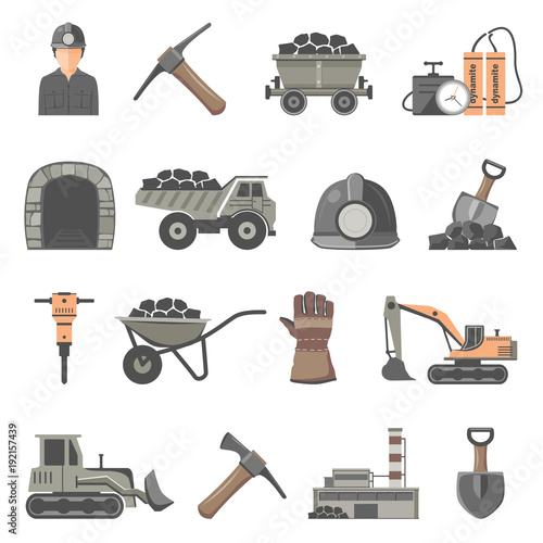 Mining Icon Set