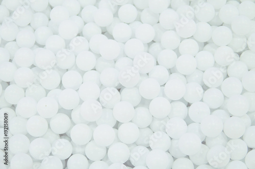many white round balls texture background