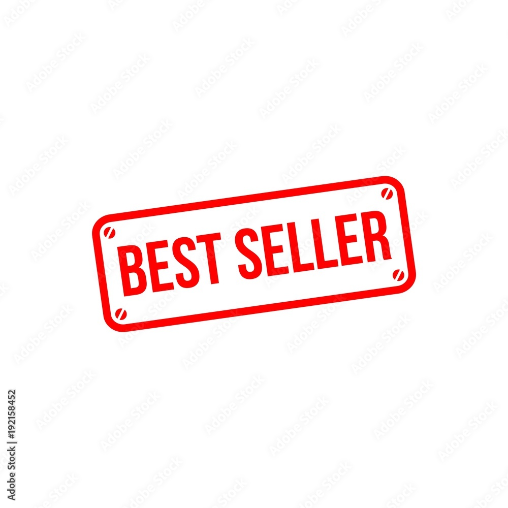 Best Seller Label Vector Template Design Best Seller Label Vector Template Design