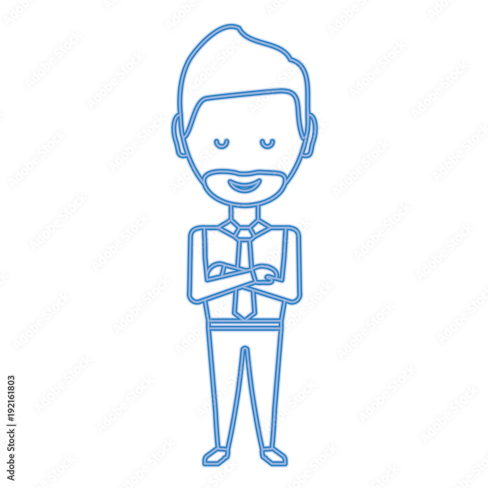 cartoon businessman icon cartoon businessman icon