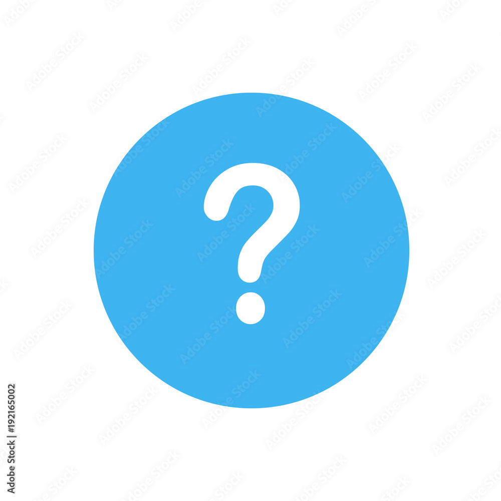 Question mark sign icon. Help symbol. FAQ sign. Vector Question mark sign icon. Help symbol. FAQ sign. Vector