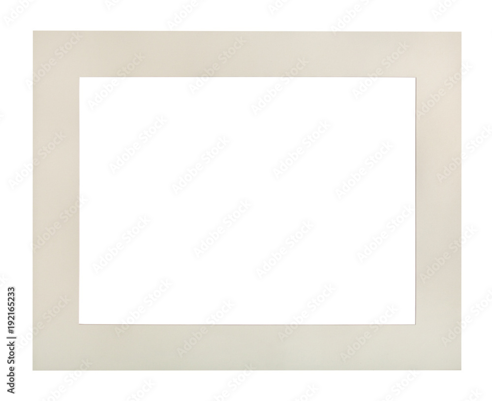 wide flat white passe-partout for picture frame wide flat white passe-partout for picture frame