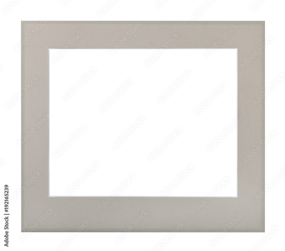 wide flat gray passe-partout for picture frame wide flat gray passe-partout for picture frame