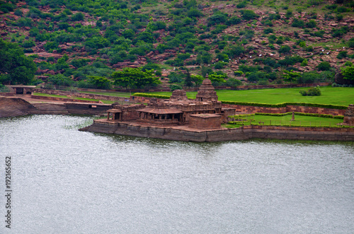 Temple near Badami caves, Badami, Bagalkot, Karnataka photo