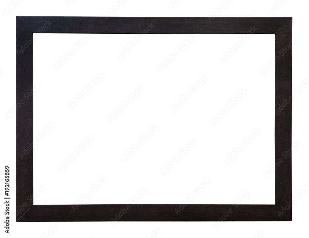 modern wide flat black wooden picture frame modern wide flat black wooden picture frame