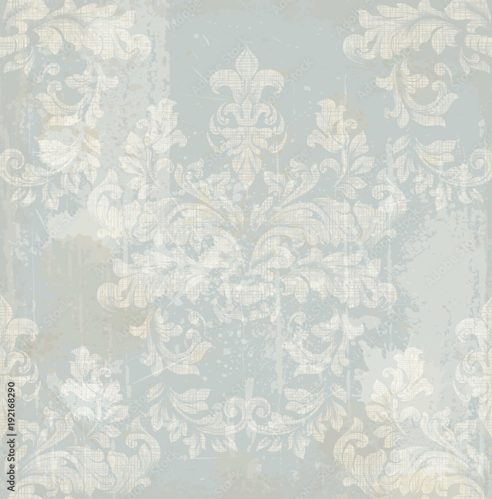 Damask pattern texture Vector. Royal fabric background. Luxury background decors Damask pattern texture Vector. Royal fabric background. Luxury background decors