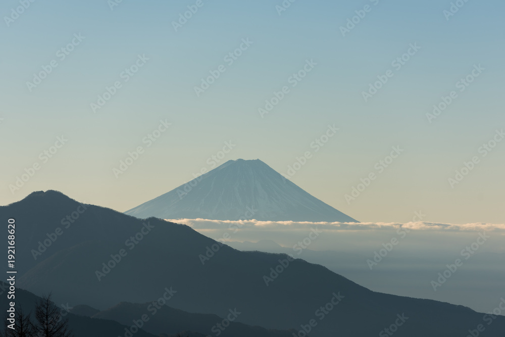 清里から見る富士山 清里から見る富士山