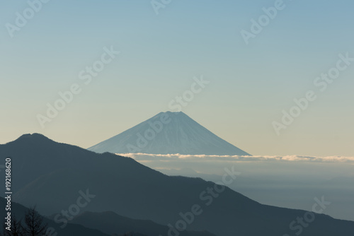 清里から見る富士山