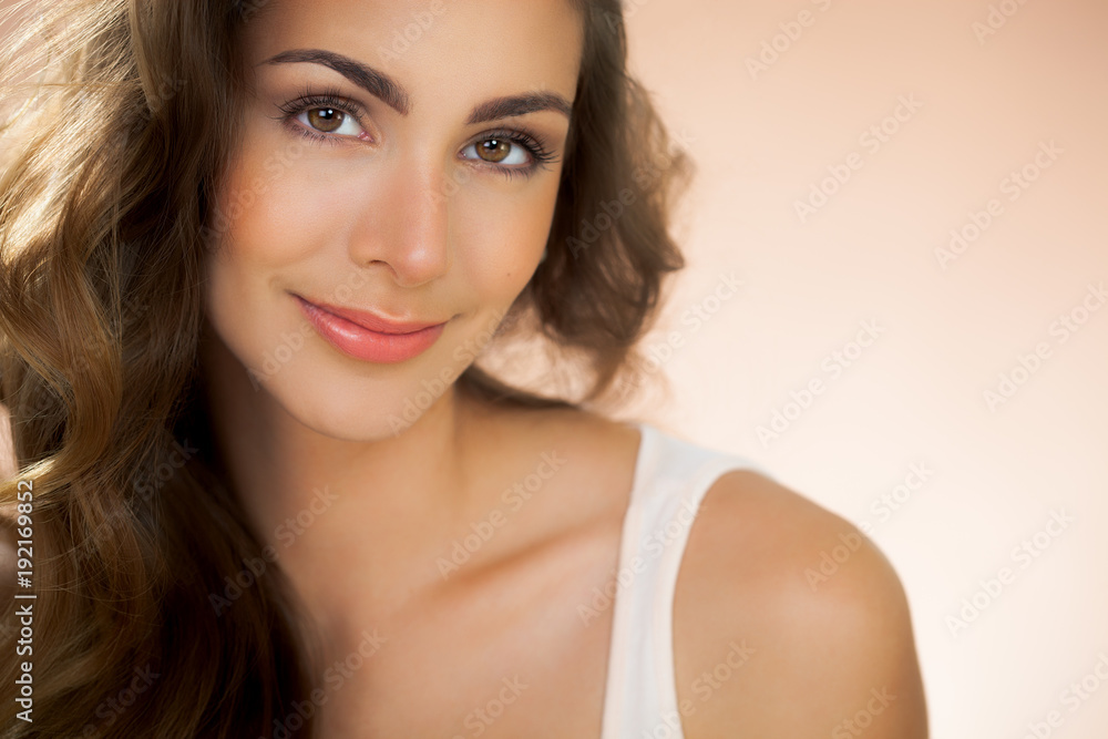 Woman With Beautiful Hair Woman With Beautiful Hair