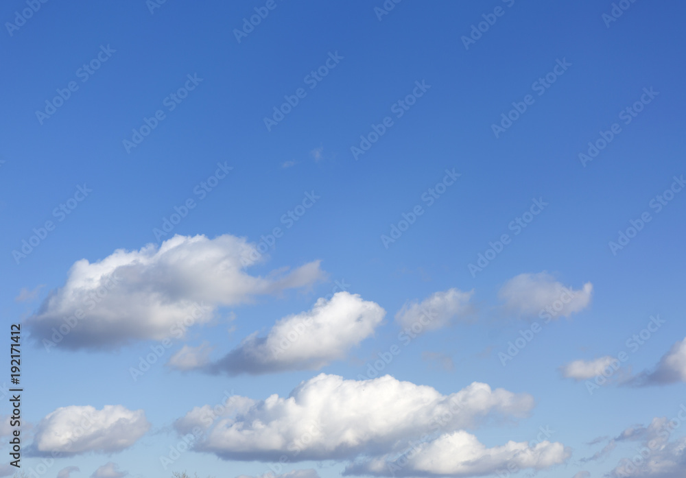 Blue sky with clouds. Beautiful heaven. Blue sky with clouds. Beautiful heaven.