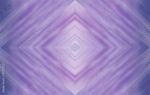 Rhombus of attractive violet. Abstract technology background for templates, layouts, web pages. Kaleidoscope symmetric effect with strips and geometric shapes