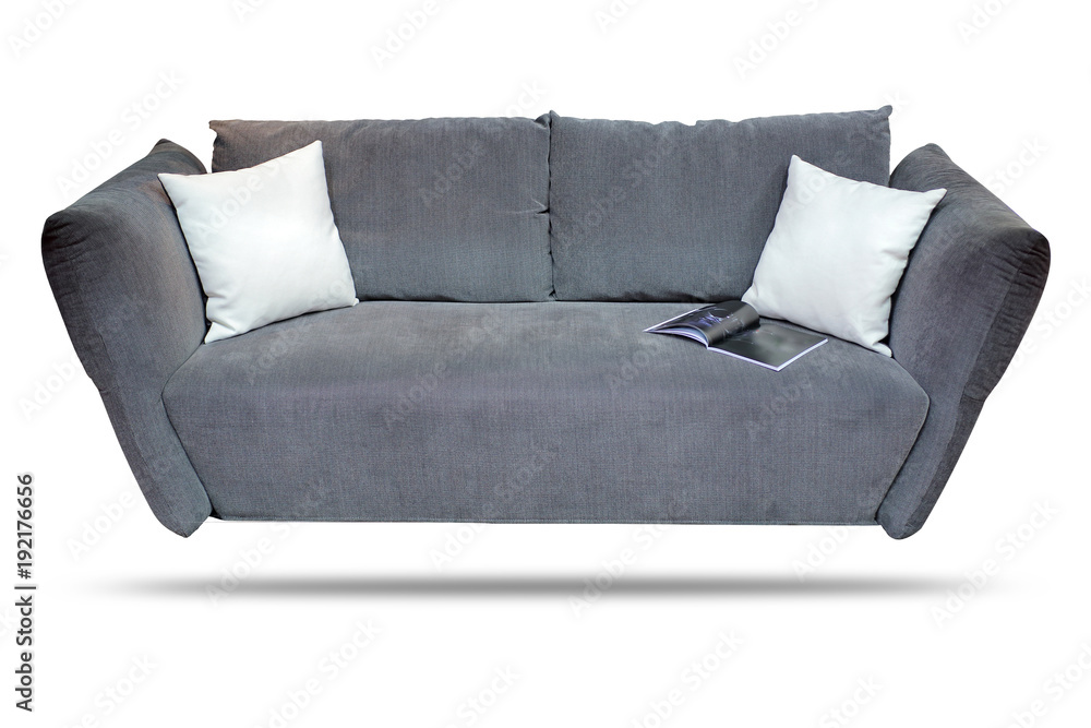 Fototapeta premium sofa furniture isolated on white background