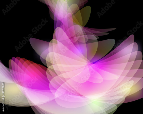 Abstract temporary phenomenon background