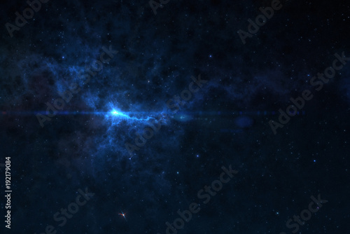 High definition star field, colorful night sky space. Nebula and galaxies in space. Astronomy concept background.