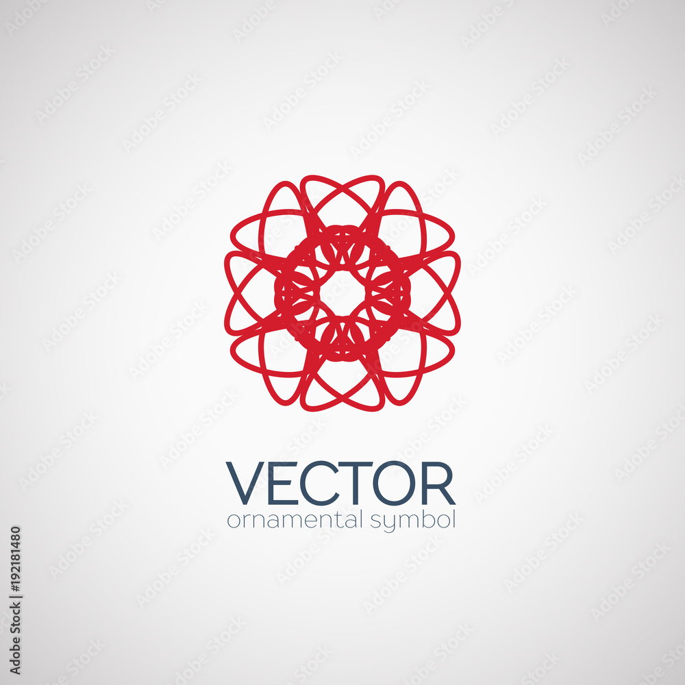 Vector geometric symbol
