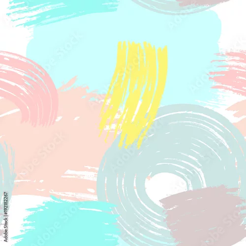 Tapety Streszczenie modny wzór. Akwarela, szkic, farba, pociągnięcia pędzlem. Rysowane ręcznie.