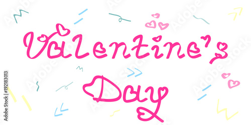 Valentines Day Hand-Drawn Font