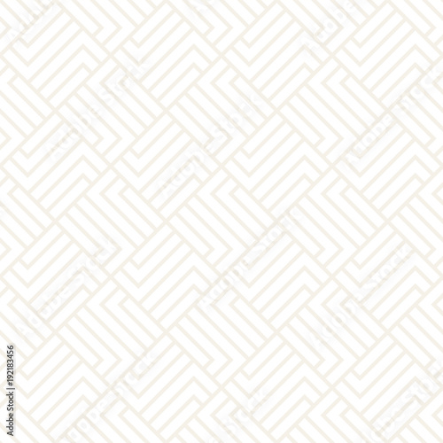 Vector seamless subtle lattice pattern. Modern stylish texture with monochrome trellis. Repeating geometric grid. Simple design background...