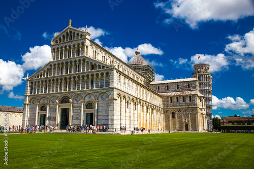 Cathedral And The Leaning Tower - Pisa, Italy