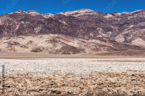 Salt Flats desert in the Death Valley National Park, California