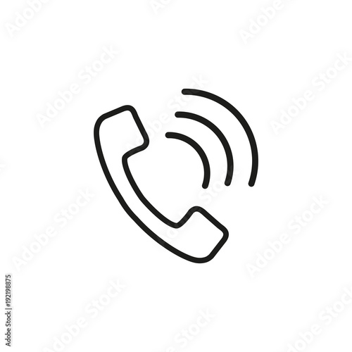 Handset online icon