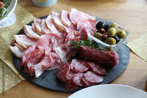 Italienische Wurtplatte