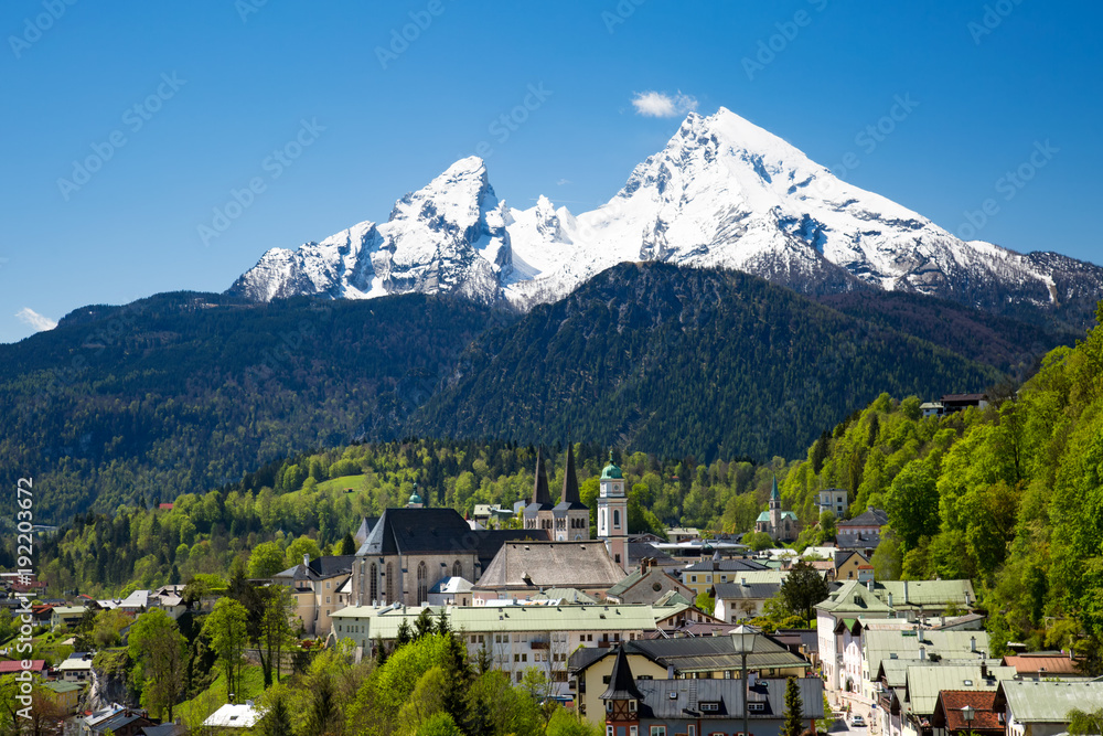 Ansicht über Berchtesgaden