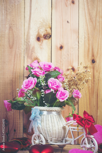 vintage rose flower for use
