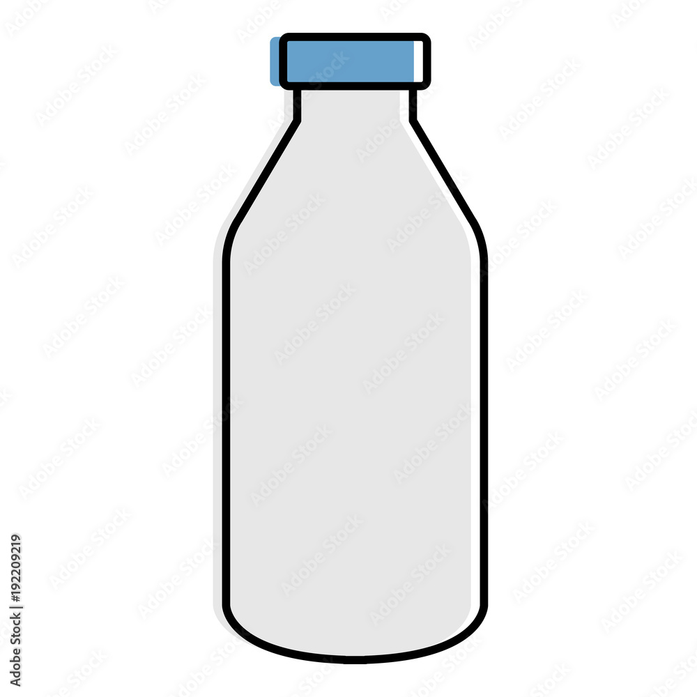 milk bottle isolated icon vector illustration design milk bottle isolated icon vector illustration design