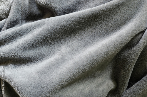 the texture of the fleece fabric. soft to the touch fabric, pleasant to the skin photo