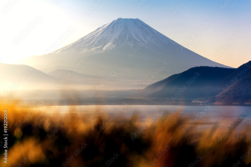 Fuji mountain of Japan.