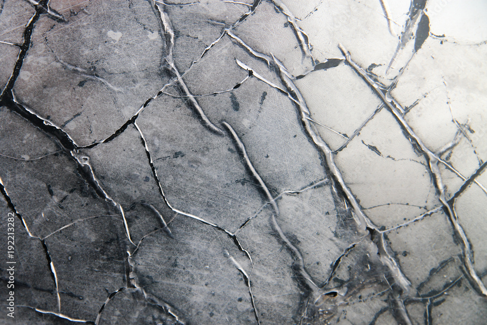 Obraz premium Cracked ice