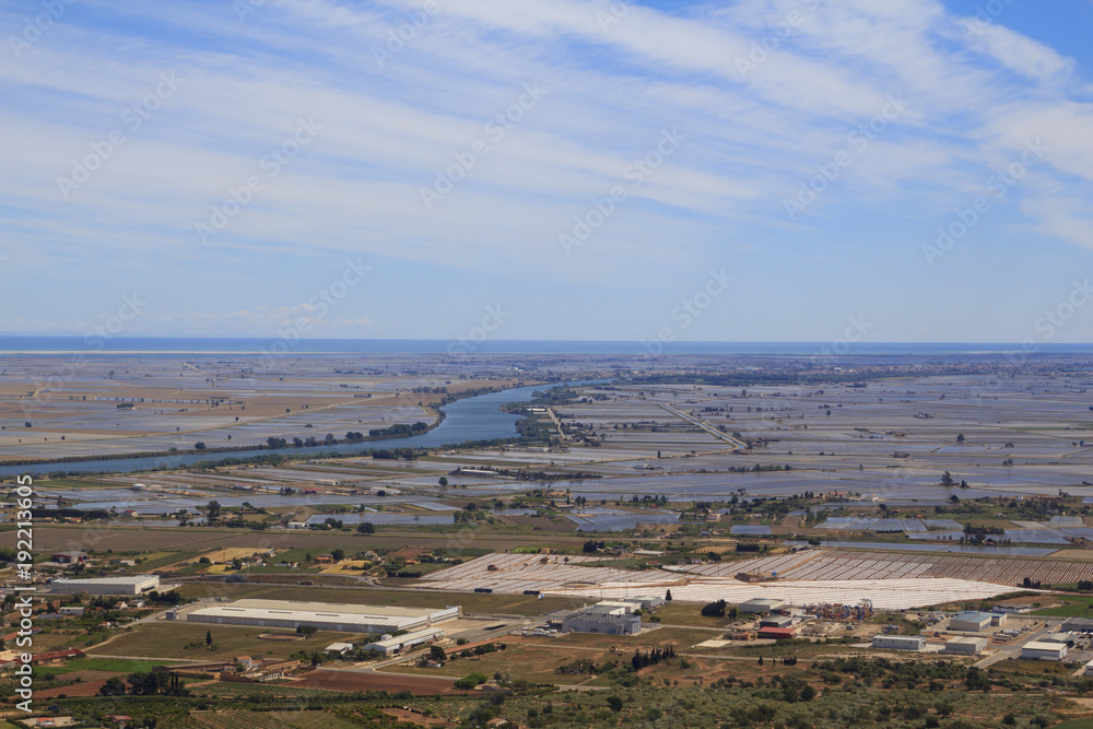 Ebro river and delta