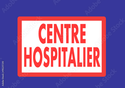 centre hospitalier dans cadre