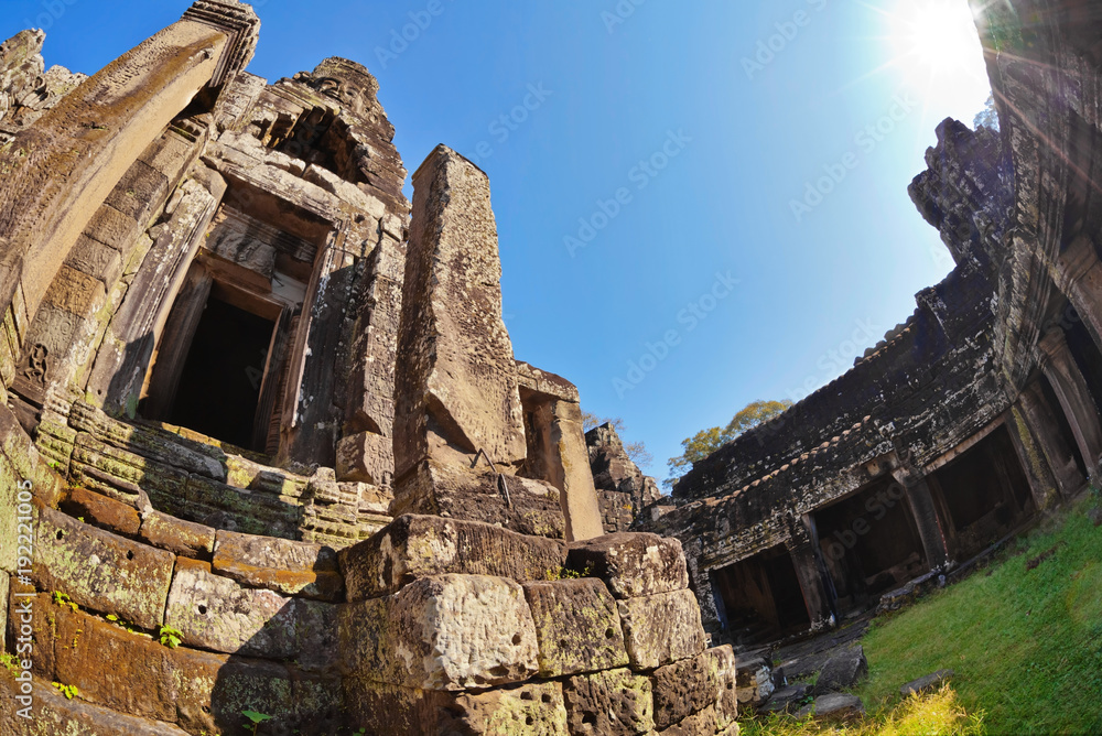 Naklejka premium Bayon temple in Angkor Wat complex