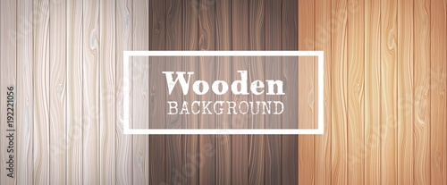 three wooden backgrounds