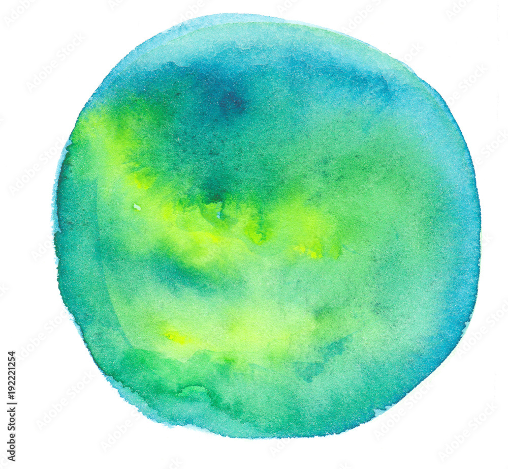 Watercolor circle Watercolor circle